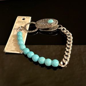 Poetic Spirit bracelet.   Costume jewelry.  7 in